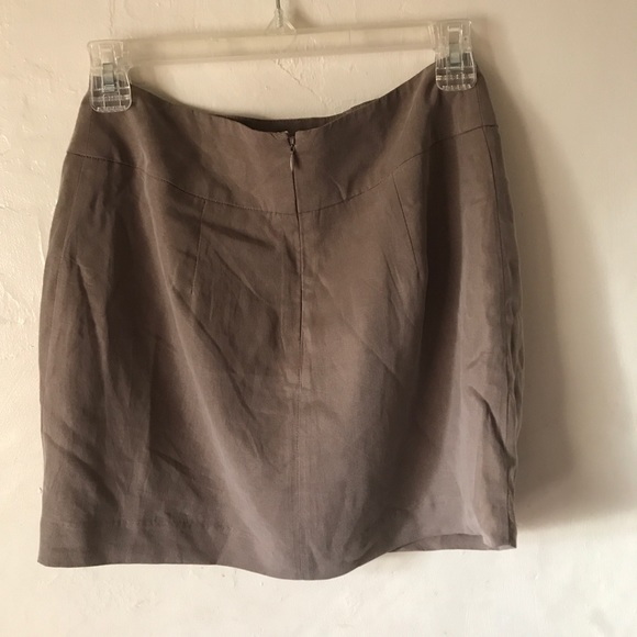 Olive green bow skirt - Picture 2 of 2